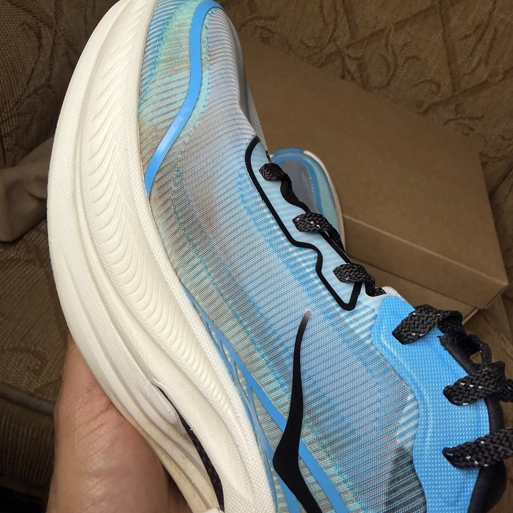 Hoka One One Cielo X1 2.0 Women's‎ 11 Men's 10 Skyward Blue Shoes 1162053-SKYW - Picture 9 of 10